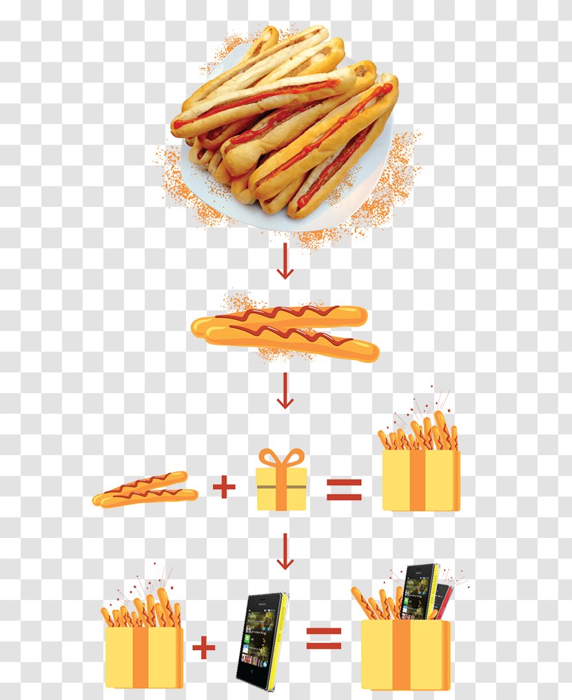 French Fries Junk Food Product Graphics Cuisine Transparent PNG