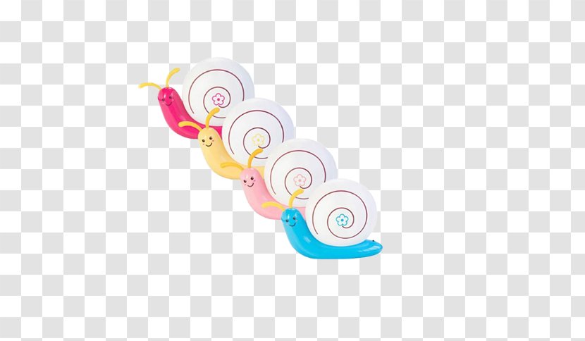 Nightlight Drawing Lamp Snail - Rechargeable Battery - Colorful Transparent PNG