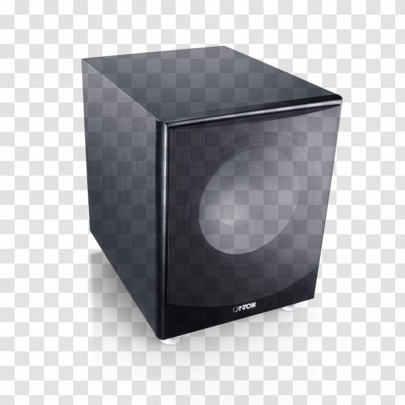 Subwoofer Computer Speakers Canton Electronics Loudspeaker Sound Box - Industrial Design - Audio Equipment Transparent PNG