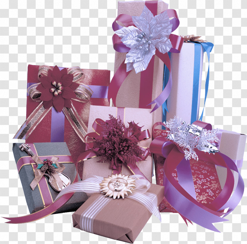 Pink Present Purple Lilac Violet Transparent PNG