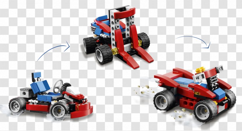 Toy Block Lego Creator Go-kart - Motor Vehicle Transparent PNG