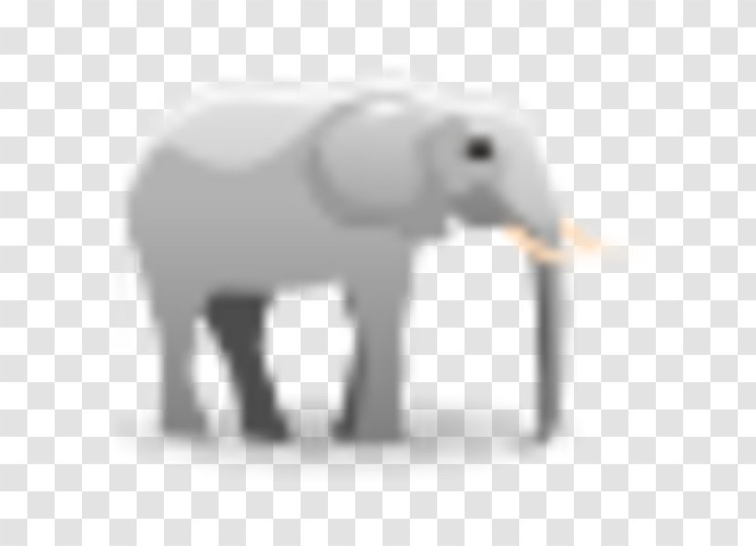 Indian Elephant African Wildlife - Animal - India Transparent PNG