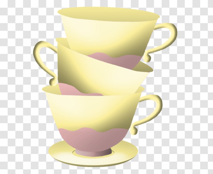 Coffee Cup Saucer Porcelain - Painting Transparent PNG