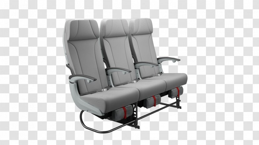 Airbus A350 Airplane Economy Class Seat Business - Armrest Transparent PNG