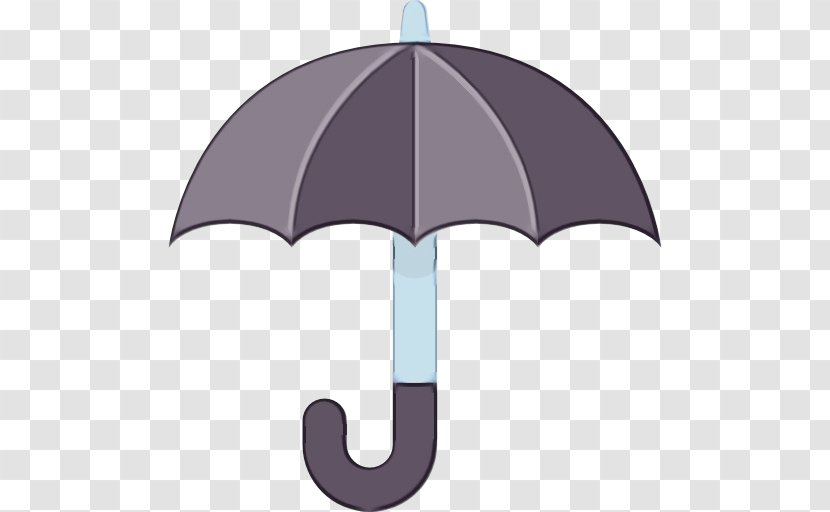 Umbrella Cartoon - Violet Purple Transparent PNG