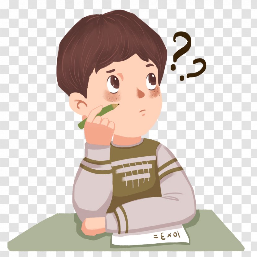 Homework Problem Student Learning - Animation - Angle Cartoon Transparent PNG