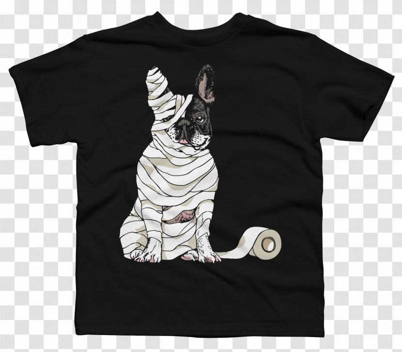 French Bulldog T-shirt Clothing Top - T Shirt - Yoga Transparent PNG