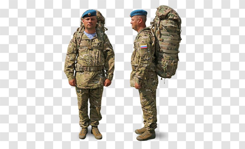 Infantry Military Uniform Airborne Forces Russian Troops - Soldier Transparent PNG