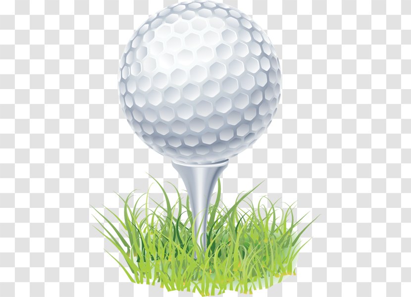 Golf Balls Clubs - Grass - Champion Cliparts Transparent PNG