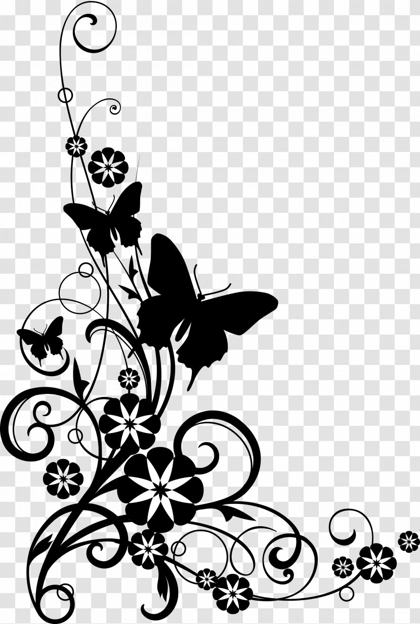 Butterfly Painting Art Drawing Design - Cookout Flower Gothic Transparent PNG