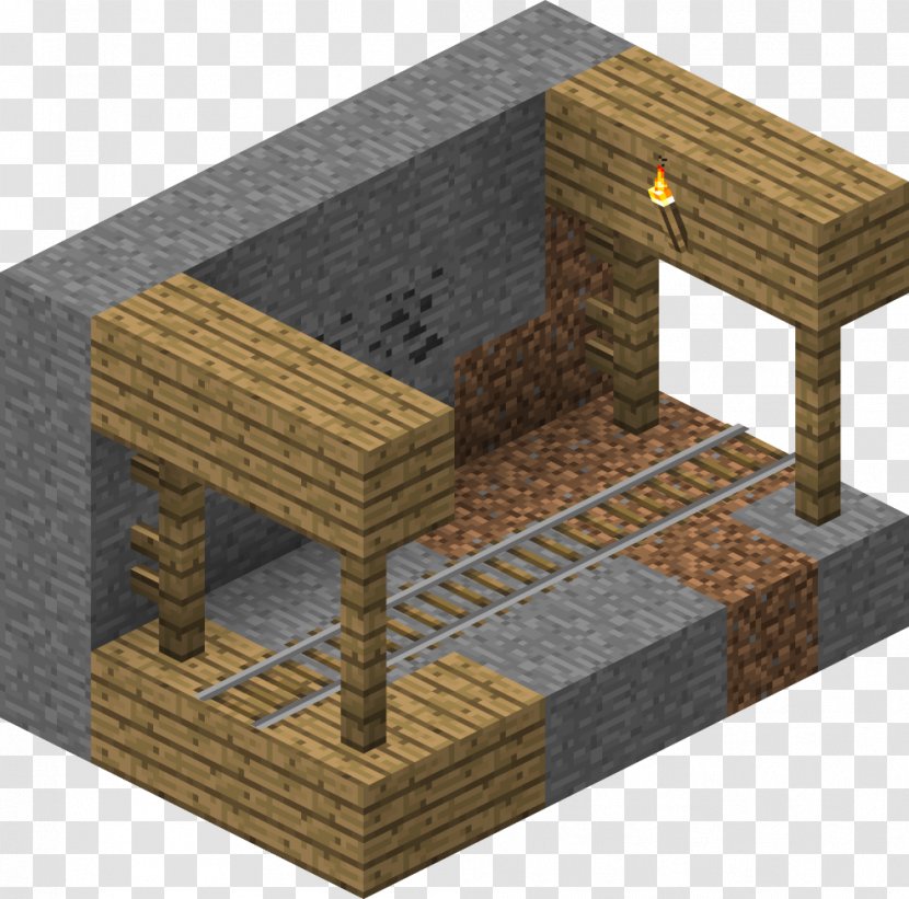 Minecraft Minecart Mojang Mod Curse - Material - Abandoned Mine Transparent PNG