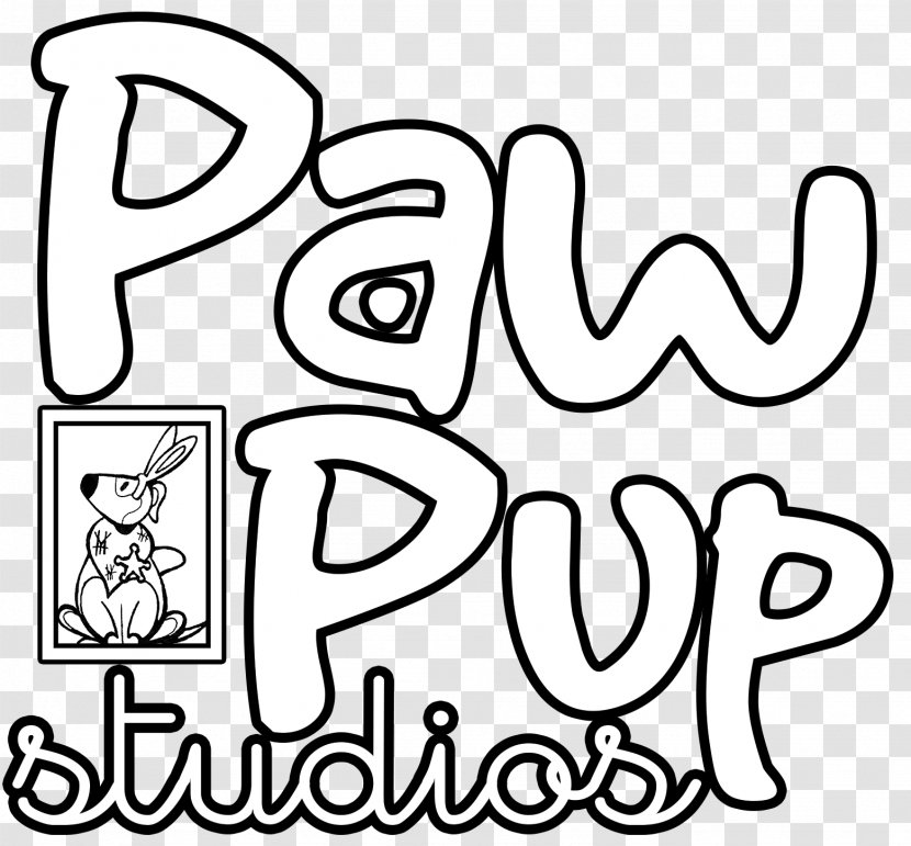 Visual Arts Human Behavior Calligraphy Clip Art - Cartoon - Pup Logo Transparent PNG