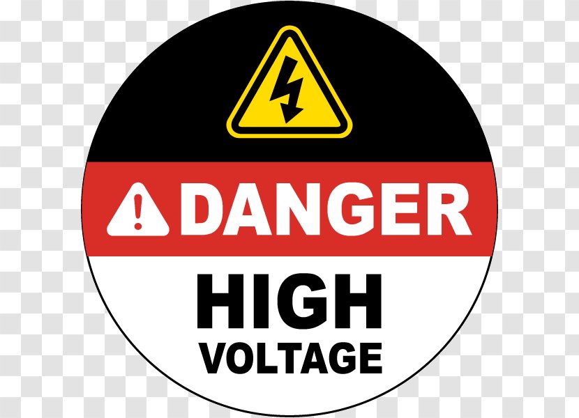 Danger! High Voltage Hazard Clip Art - Brand Transparent PNG