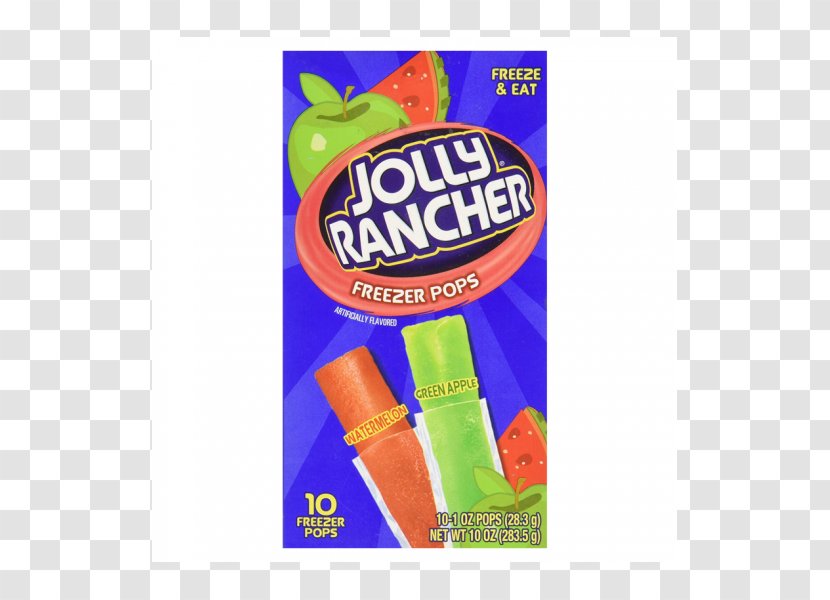 Lollipop Fizzy Drinks Jolly Rancher Ice Cream Pop - Chocolate - Green Imported Food Transparent PNG
