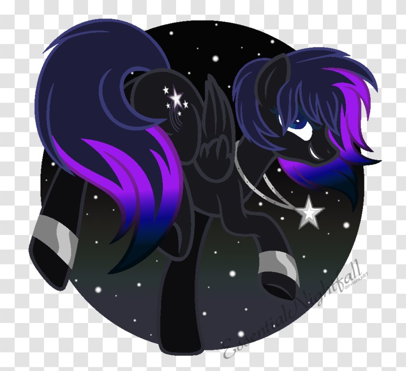 Horse Cartoon Mammal Character - Violet Transparent PNG