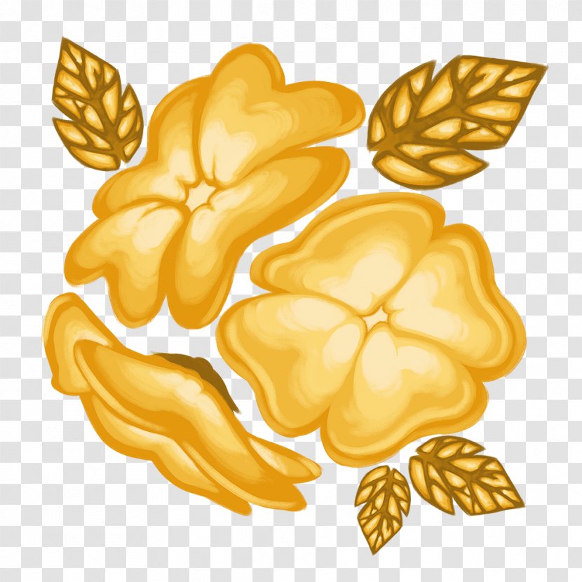Undertale OneShot Flowering Tea Toriel - Petal - Gold Flower Transparent PNG
