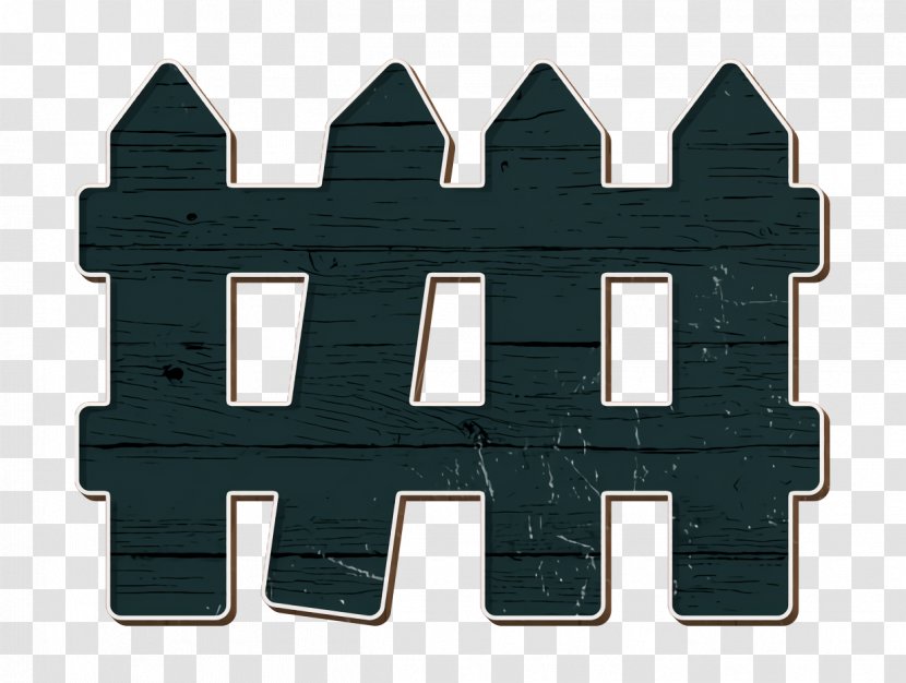 Fence Icon Halloween - Text - Logo Transparent PNG