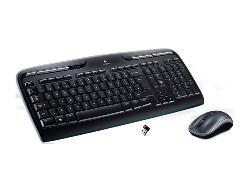 Computer Keyboard Mouse Dell Wireless - Usb Transparent PNG