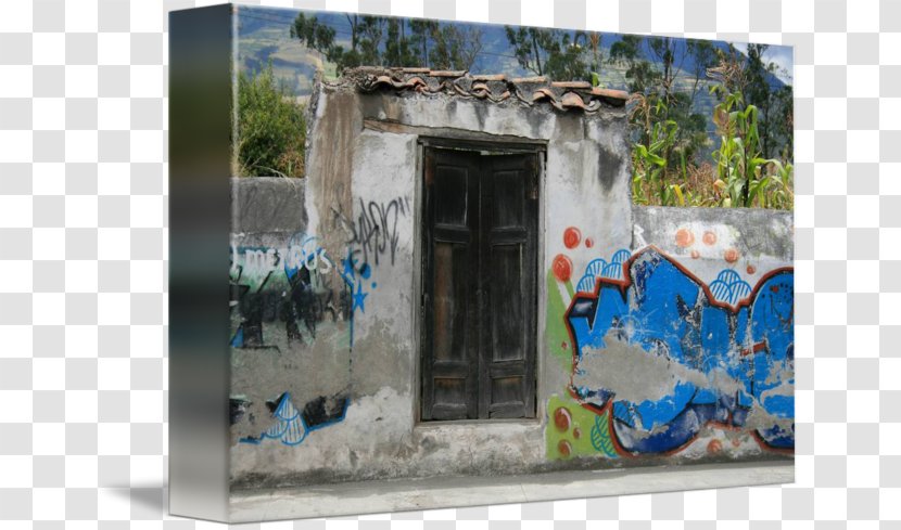 Window Facade Paint - House - Broken Door Transparent PNG