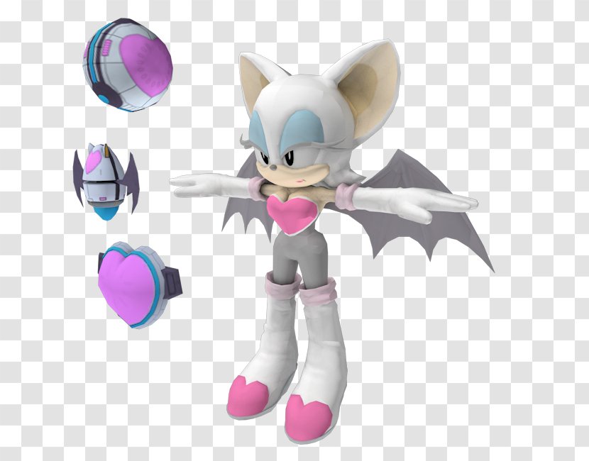 Sonic The Hedgehog Rouge Bat Heroes PlayStation 2 Xbox 360 - X Transparent PNG