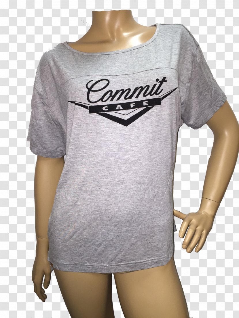 T-shirt Commit Snow & Skate Clothing Modal Transparent PNG