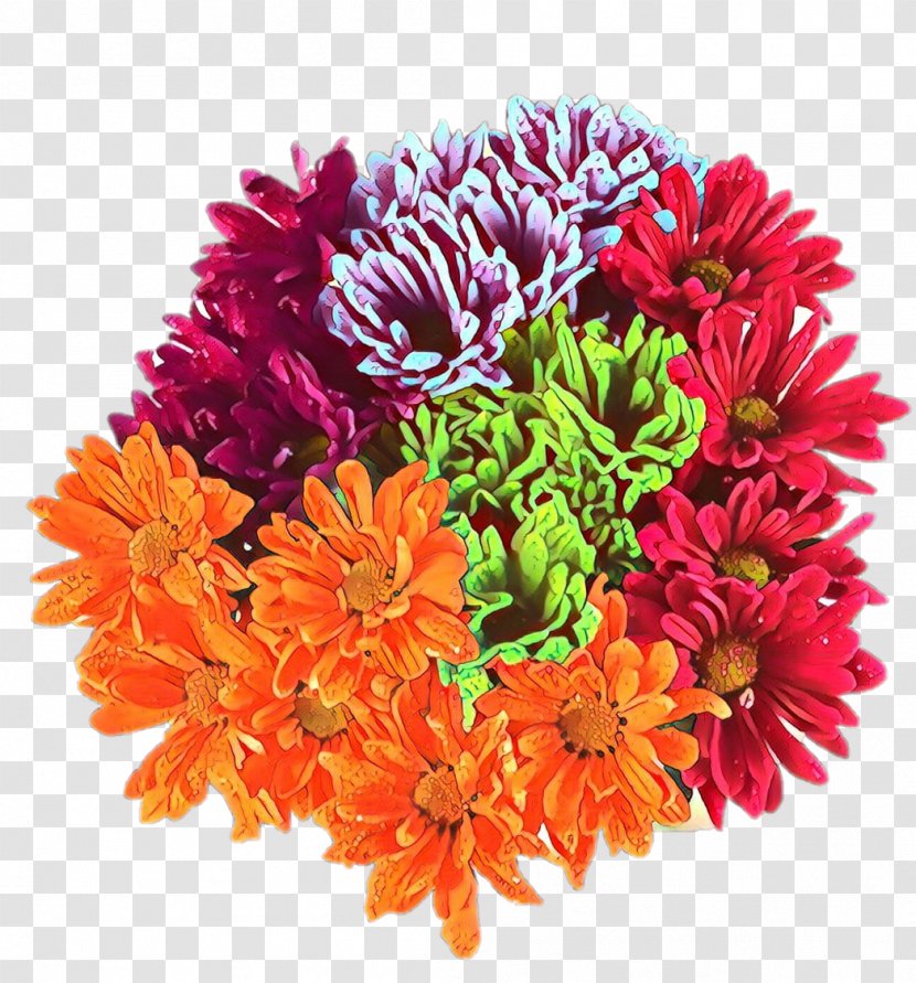 Bouquet Of Flowers - Cut - Floristry Daisy Family Transparent PNG