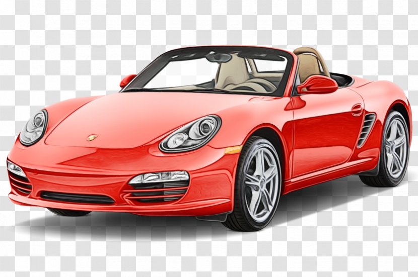 Land Vehicle Car Convertible Porsche Boxster - Wet Ink - Model Transparent PNG