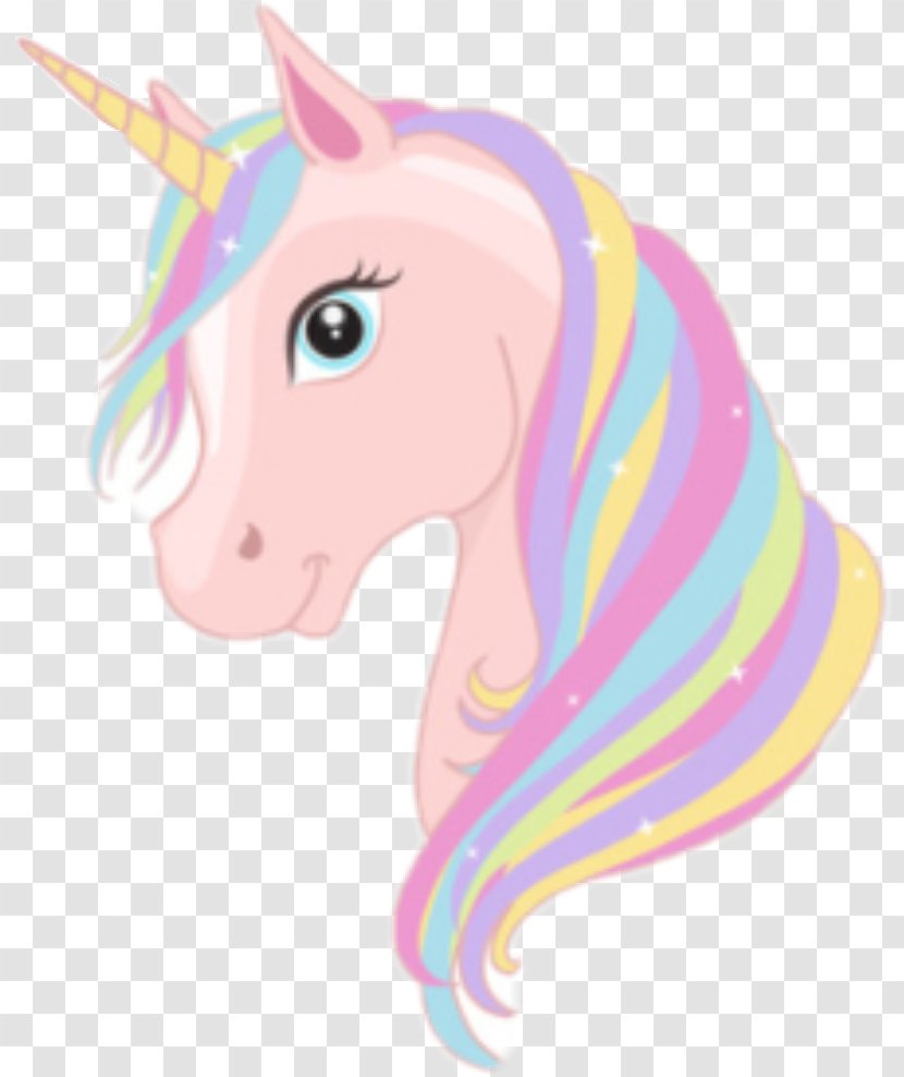 Unicorn Royalty-free Clip Art - Mythical Creature - Pink Transparent PNG