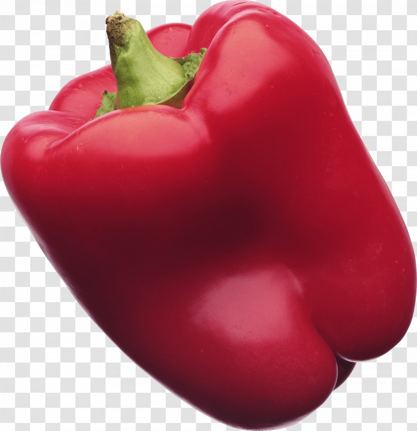 Red Bell Pepper Chili Vegetable - Natural Foods - Image Transparent PNG