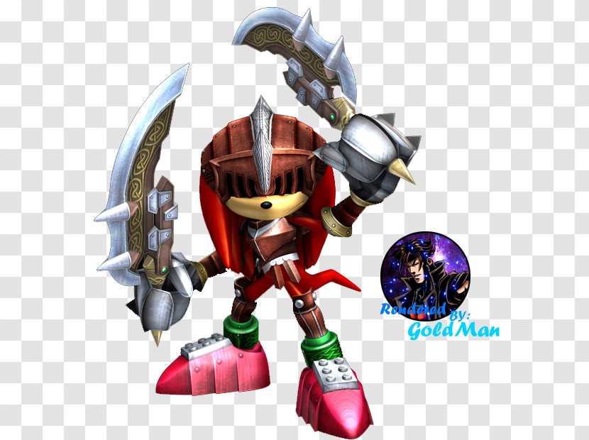 Sonic And The Black Knight Gawain Percival Knuckles Echidna & - Excalibur Transparent PNG