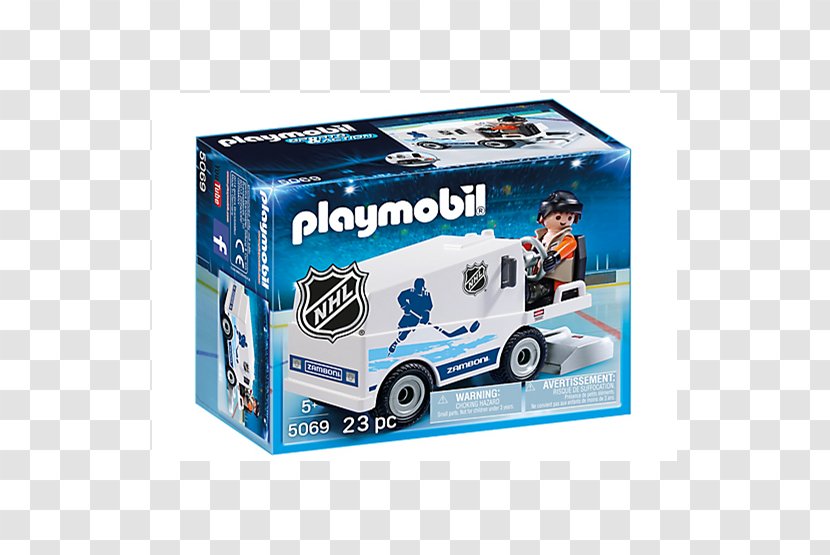 Playmobil Ice Resurfacer Toy National Hockey League Amazon.com Transparent PNG