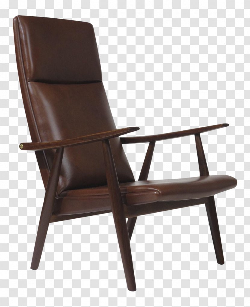 Eames Lounge Chair Furniture Mid-century Modern Danish - Hans Wegner Transparent PNG
