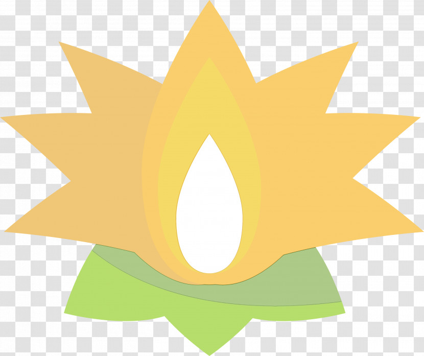 Leaf Computer Logo Yellow M-tree Transparent PNG