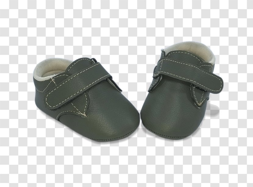 Slipper Sandal Shoe Green Velcro - Walking - Musgo Transparent PNG