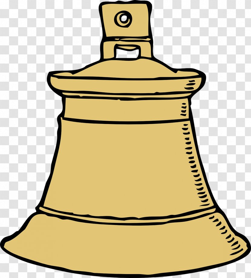 Church Bell Campanology Clip Art - Yellow Transparent PNG