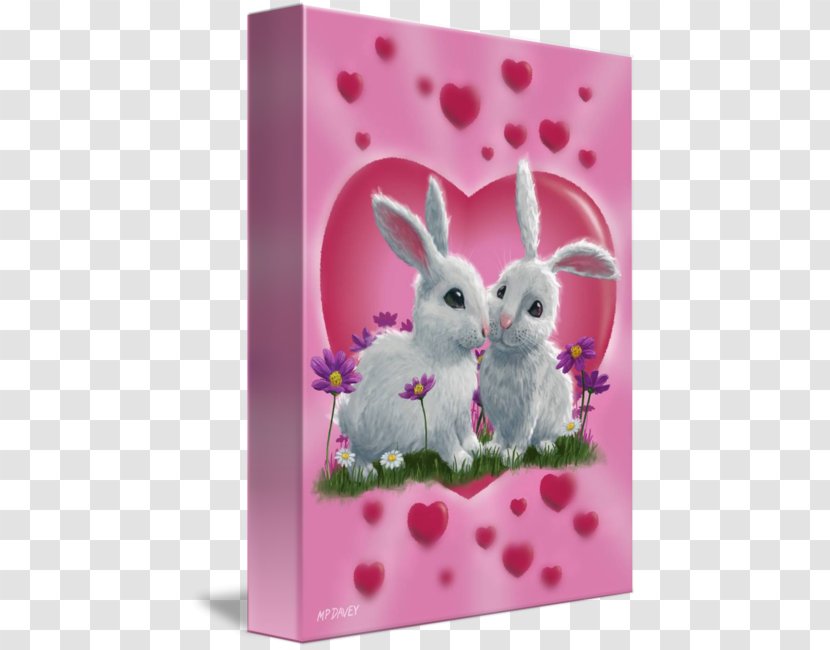 Domestic Rabbit Easter Bunny Hare - Pink - Kind Hearted Transparent PNG