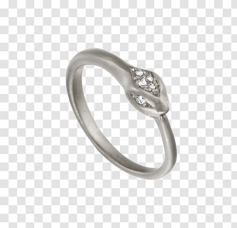 Wedding Ring Snakes Ouroboros Jewellery - Silver Rings Transparent PNG