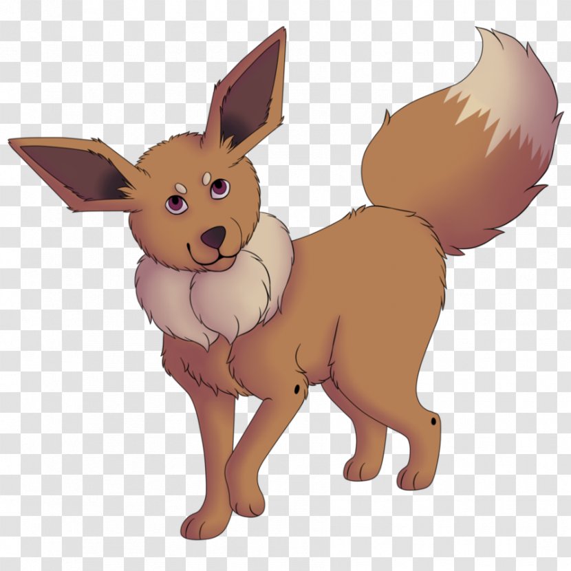 Eevee Pokémon Trading Card Game Dog Breed Puppy - Carnivoran - Pokemon Transparent PNG