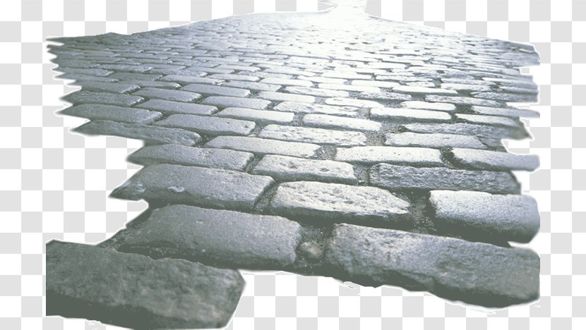 Cobblestone Stone Street Rock Sett - New York City - Cobble Transparent PNG