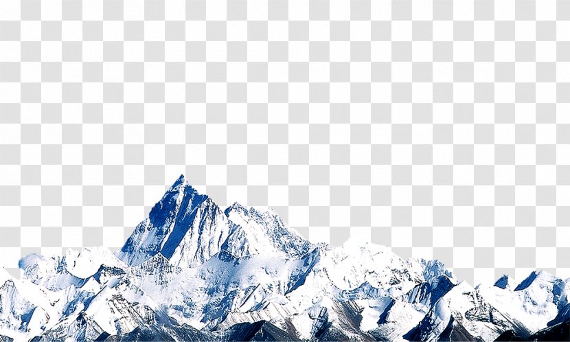 Download - Rgb Color Model - Snow Mountain Transparent PNG