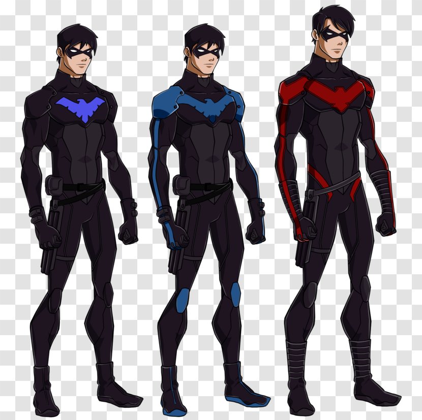 Nightwing Robin Jason Todd Batgirl Batman - Action Figure - Turn Around And Look Transparent PNG