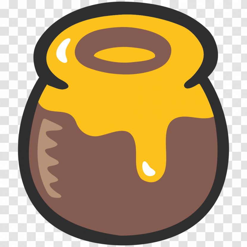 Emoji Honeypot Android Clip Art - Symbol - Honey Transparent PNG