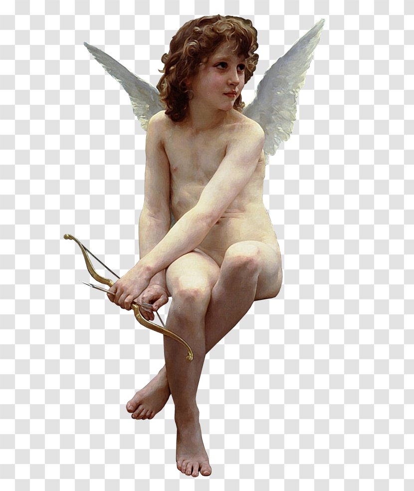 Angel Cupidon Animaatio - Watercolor Transparent PNG