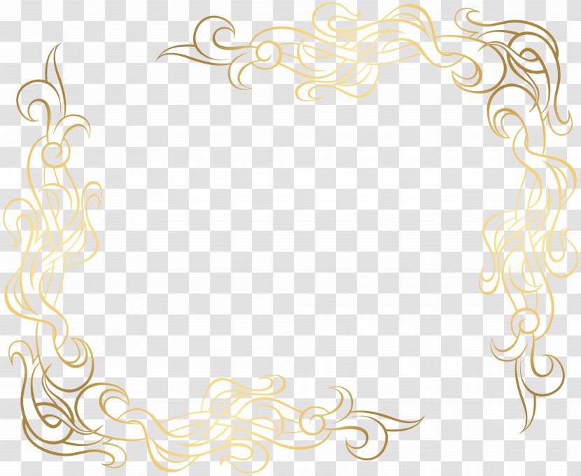 Ornament Clip Art - Decorative Arts - Gold Floral Transparent PNG