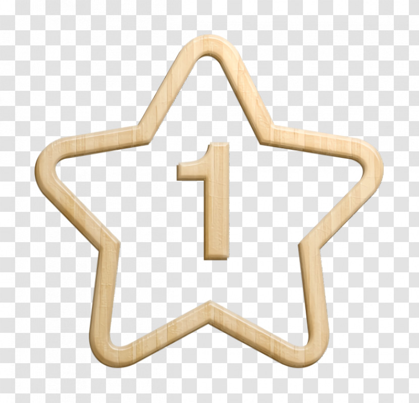 Number Icon Lodgicons Icon Star For Number One Icon Transparent PNG