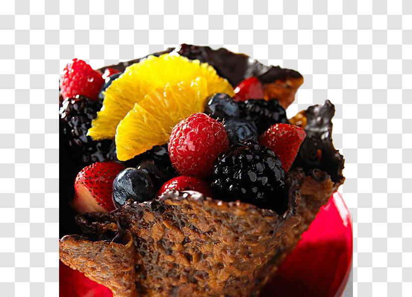 Berry Chocolate Brownie - Strawberry Mango Blueberry Cake Transparent PNG