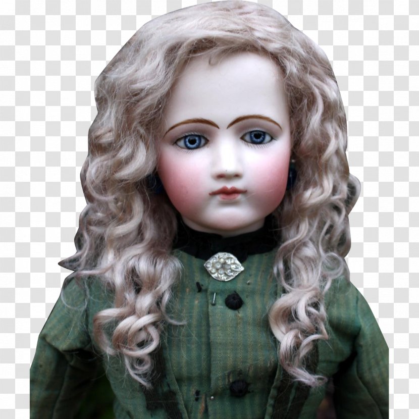 Brown Hair Blond Doll - Long - Wigs Transparent PNG