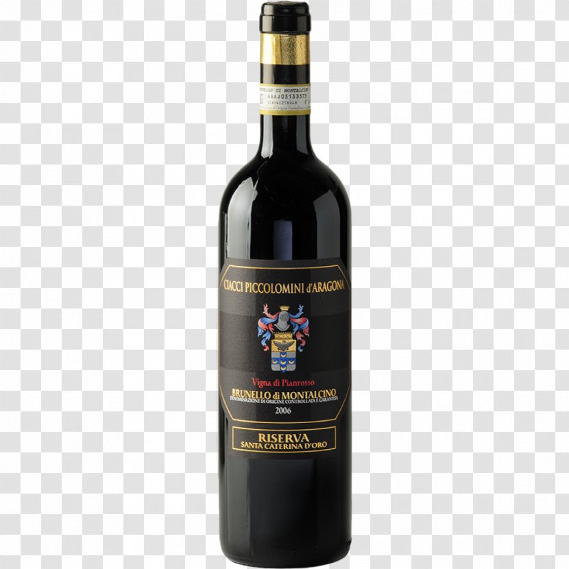 Brunello Di Montalcino DOCG Chianti Wine Rosso - Bottle Transparent PNG
