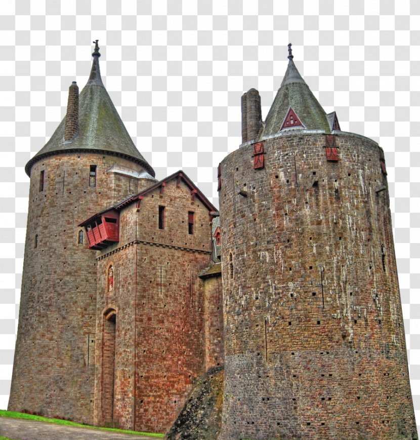 Castell Coch Castle Mordhau Middle Ages Wedding - Building - Fairy Tale Transparent PNG