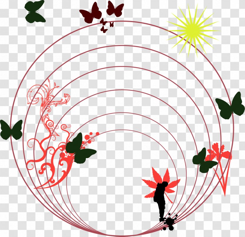 Circle Clip Art - Point - Vector Painted Ring Transparent PNG